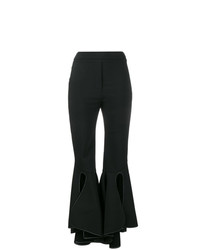 Черные брюки-клеш от Ellery