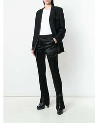 Черные брюки-клеш от Ann Demeulemeester