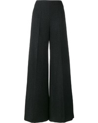 Черные брюки-клеш от Emilia Wickstead