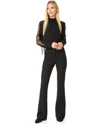 Черные брюки-клеш от Jenni Kayne