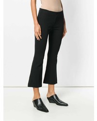 Черные брюки-клеш от Dusan