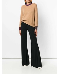 Черные брюки-клеш от Marni