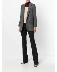 Черные брюки-клеш от Pt01