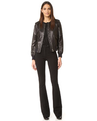 Черные брюки-клеш от Barbara Bui