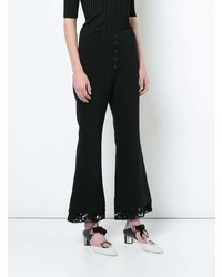 Черные брюки-клеш от Proenza Schouler