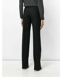 Черные брюки-клеш от Saint Laurent