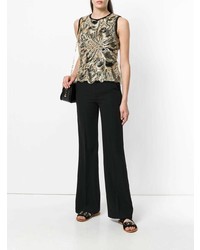 Черные брюки-клеш от Liu Jo