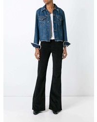 Черные брюки-клеш от MiH Jeans