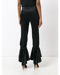 Черные брюки-клеш от Area