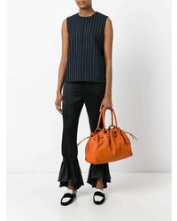 Черные брюки-клеш от Area