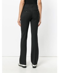 Черные брюки-клеш от Dondup