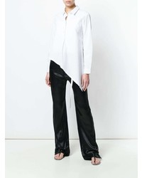 Черные брюки-клеш от Ann Demeulemeester