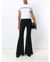 Черные брюки-клеш от Amen