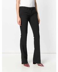 Черные брюки-клеш от Liu Jo