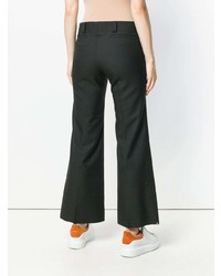Черные брюки-клеш от Junya Watanabe