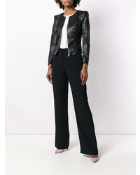 Черные брюки-клеш от Liu Jo