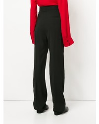 Черные брюки-клеш от Haider Ackermann