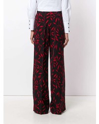 Черные брюки-клеш от Dvf Diane Von Furstenberg