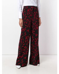Черные брюки-клеш от Dvf Diane Von Furstenberg