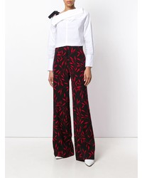 Черные брюки-клеш от Dvf Diane Von Furstenberg