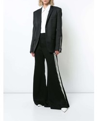 Черные брюки-клеш от Ellery