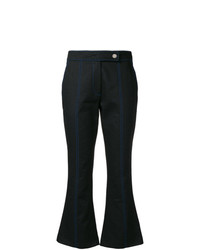 Черные брюки-клеш от MSGM