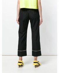 Черные брюки-клеш от N°21