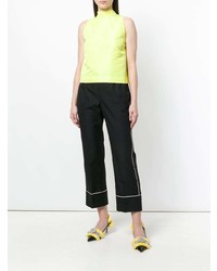 Черные брюки-клеш от N°21