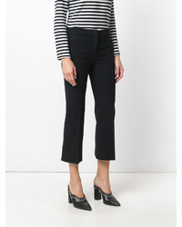 Черные брюки-клеш от No.21