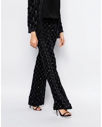 Черные брюки-клеш от French Connection