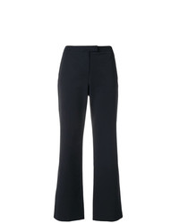 Черные брюки-клеш от Prada Vintage