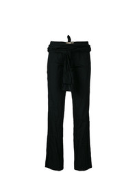 Черные брюки-клеш от Romeo Gigli Vintage
