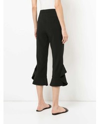 Черные брюки-клеш от Goen.J