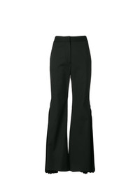 Черные брюки-клеш от Sara Battaglia