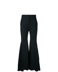 Черные брюки-клеш от Sara Battaglia