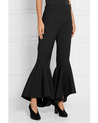 Черные брюки-клеш от Ellery