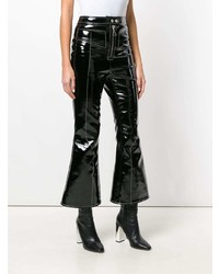 Черные брюки-клеш от Ellery