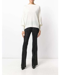 Черные брюки-клеш от Nude