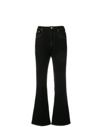 Черные брюки-клеш от Sonia Rykiel