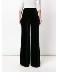 Черные брюки-клеш от Alberta Ferretti