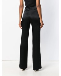 Черные брюки-клеш от De La Vali