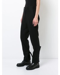 Черные брюки-клеш от Yohji Yamamoto