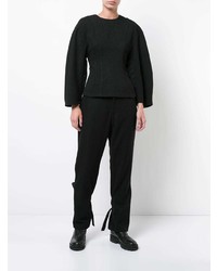 Черные брюки-клеш от Yohji Yamamoto