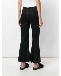 Черные брюки-клеш от Marco De Vincenzo