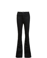 Черные брюки-клеш от Unravel Project