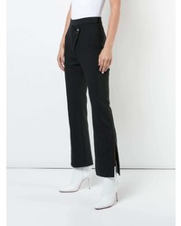 Черные брюки-клеш от Ellery