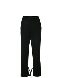 Черные брюки-клеш от Yohji Yamamoto