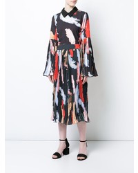 Черные брюки-кюлоты с принтом от Patbo