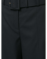 Черные брюки-кюлоты от Oscar de la Renta