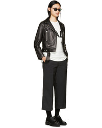 Черные брюки-кюлоты от Won Hundred